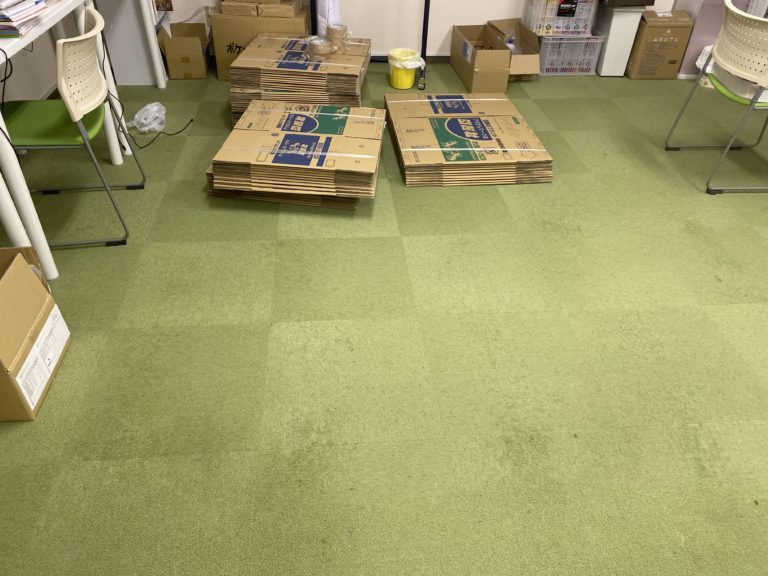 ２F の教室で行う授業は全て終了しました！　いよいよ引っ越しです！