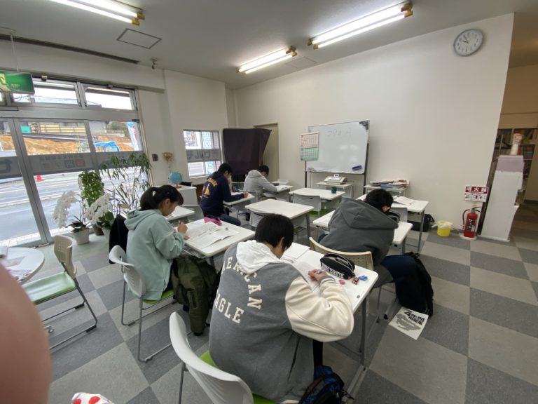 入試対策講座　第14回　実践編６回目、きょうも手応えを感じる結果でした！