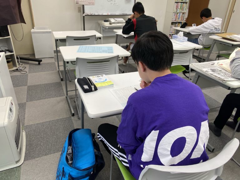 数学の先生目指して頑張ります！　そんな入塾生にとってもステキな応援メッセージが届きました！