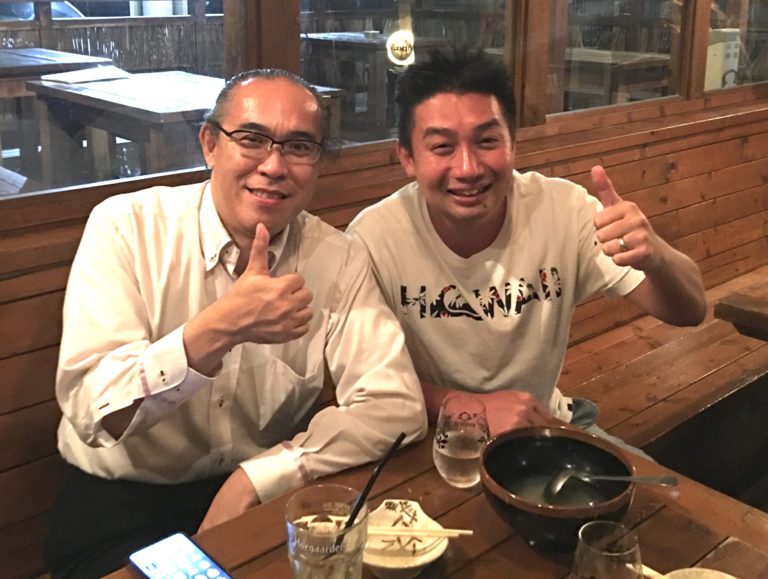 横浜からわざわざ、「巨大新兵器」の見学にお越しいただきました！