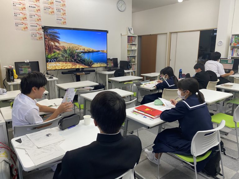 日進西中学校の２学期 期末テスト2日目、早朝学習会が無事終了しました！