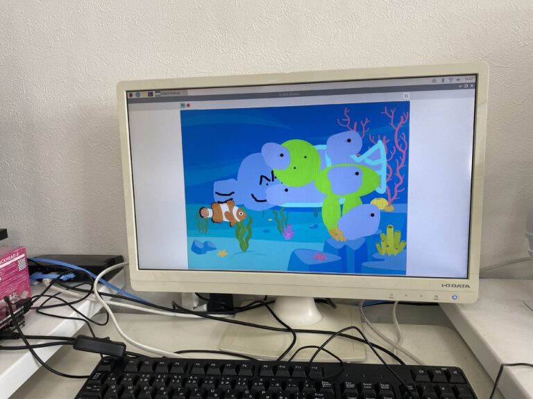 今日は、キッズプログラミング教室の体験会でした！　お子さんにとっても理解のある素敵なお母さんでした！