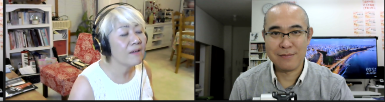 Clubhouseのご縁で、オンラインレッスンして頂きました！　レッスン内容は・・・（笑）