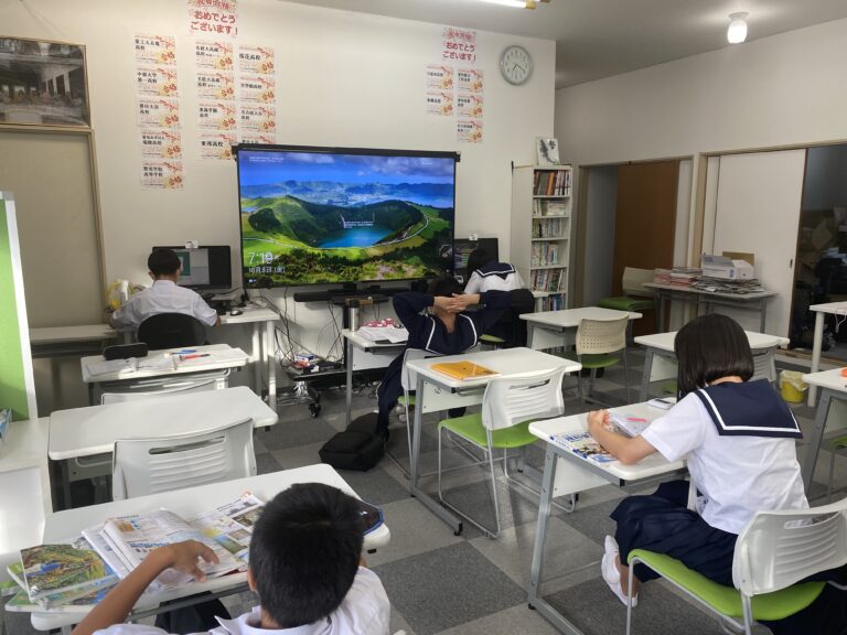 日進西中学校の２学期 中間テスト2日目、早朝学習会が無事終了しました！
