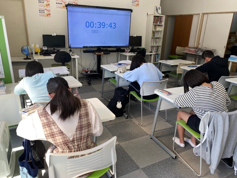 入試対策講座　第２回　全県模試の過去問を使っての実践トレーニングです！