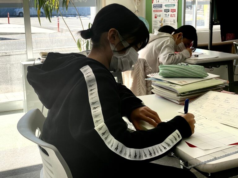 日進西中学校　2学期末テスト　残り１週間を切りました！