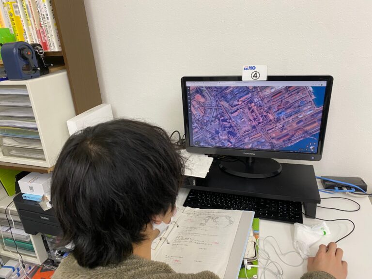 Google MAPが社会の工業地帯の復習に役立っています！