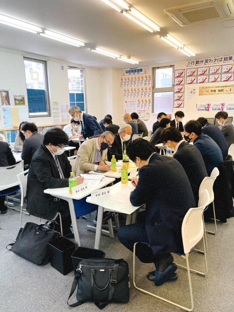 研修２日目。勉強する意味、学問と勉強の違いなど、学んだことを生徒たちにしっかり伝えていきたいです！
