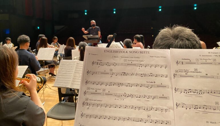 今日の名東ウインドの練習は吉田先生をお迎えしての３回目の強化練習でした！