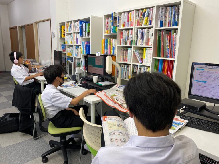 1学期　期末テスト３日目、三日間の早朝学習会、無事終了しました！