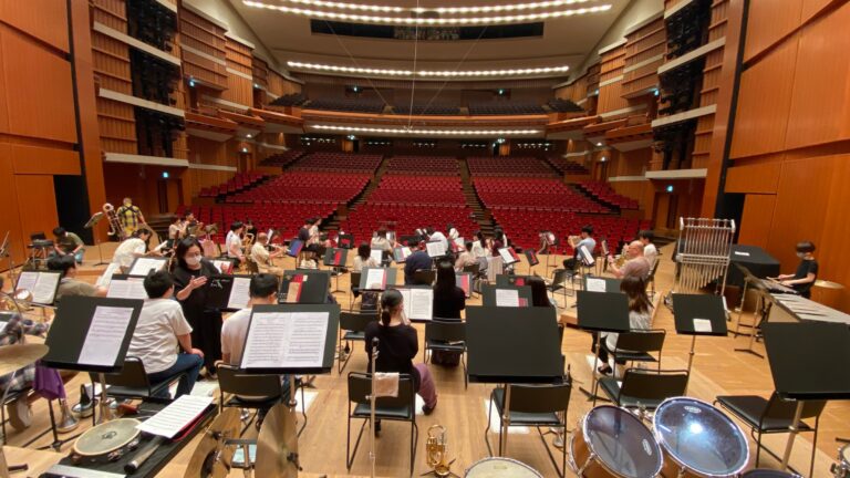 明日はいよいよ演奏会本番！　ぜひ刈谷へ生の迫力を楽しみにお越しください！