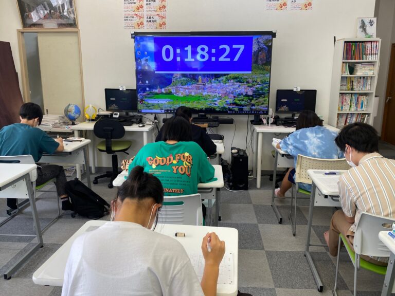 中３生を中心に第３回愛知全県模試を実施しました！