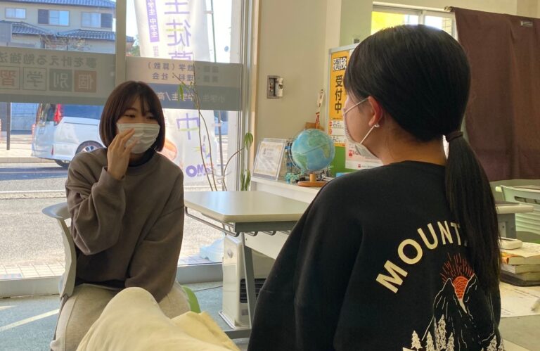 目標を高校ではなくさらにその先へ！　先輩からのメッセージを直接届けてもらっています！