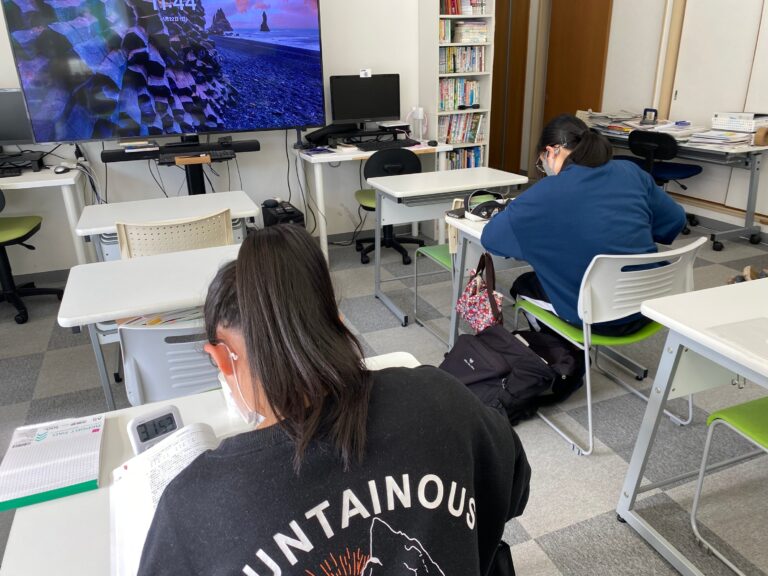 明日、明後日の私立入試に向けて、最後の調整です！