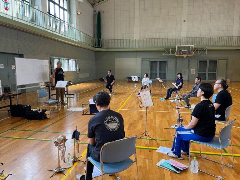 今日、明日は、「トランペット未来塾 in 岡崎」でトランペット漬けです！　