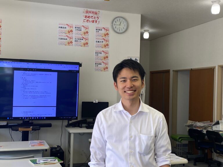 先日市議会議員に最年少当選した吉野先生が塾を訪ねてくれました！