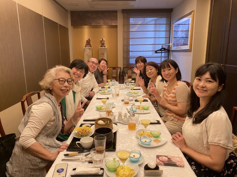 方眼ノートトレーナー仲間とのお食事会！　一人ひとりの事例がとっても学びになります！