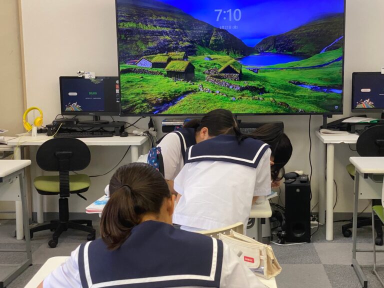 日進西中学校　２学期中間テスト２日目、早朝学習会が無事終了しました！