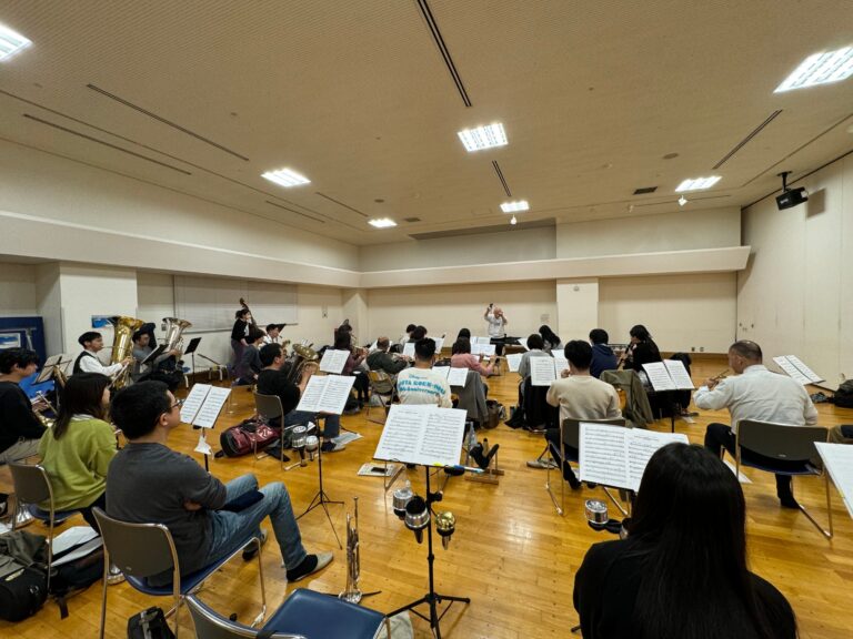 休日は、趣味の吹奏楽のお話を 　～本番まであと1ヶ月です！～