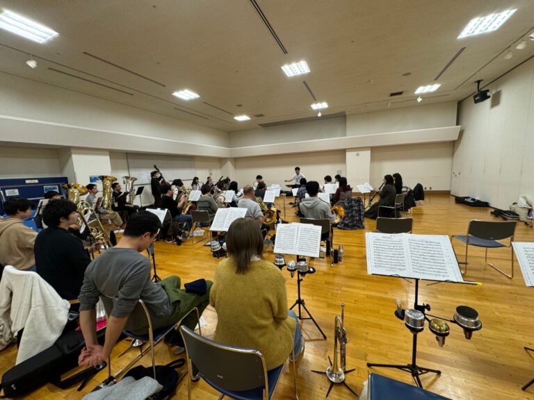 休日は、趣味の吹奏楽のお話を 　～本番まであと3週間です！～