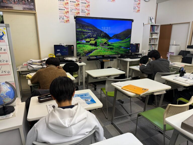 いよいよ明日は愛知県公立高校 一般入試本番です！