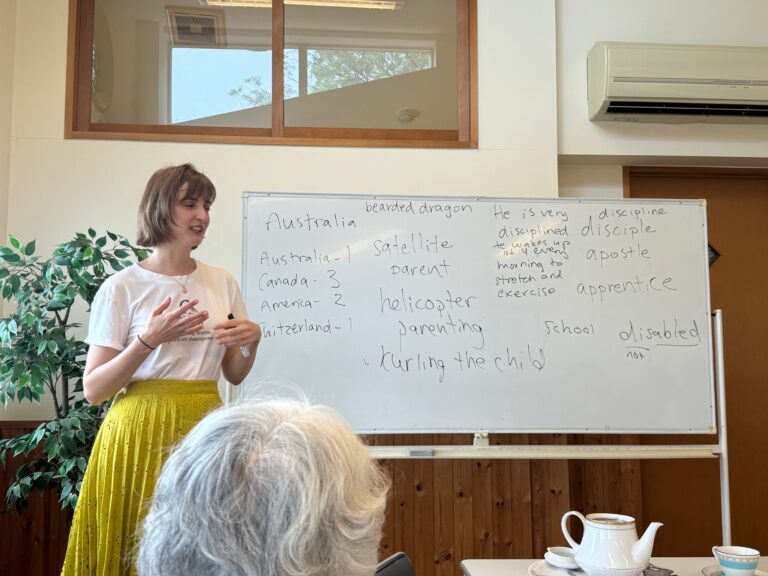 木曜は英会話の日！　今日は、和製英語について盛り上がりました！