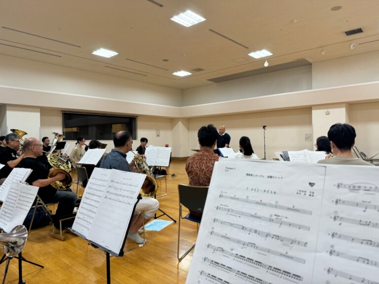 休日は、趣味の吹奏楽のお話を 　～週末は生徒のテストより趣味が優先です～