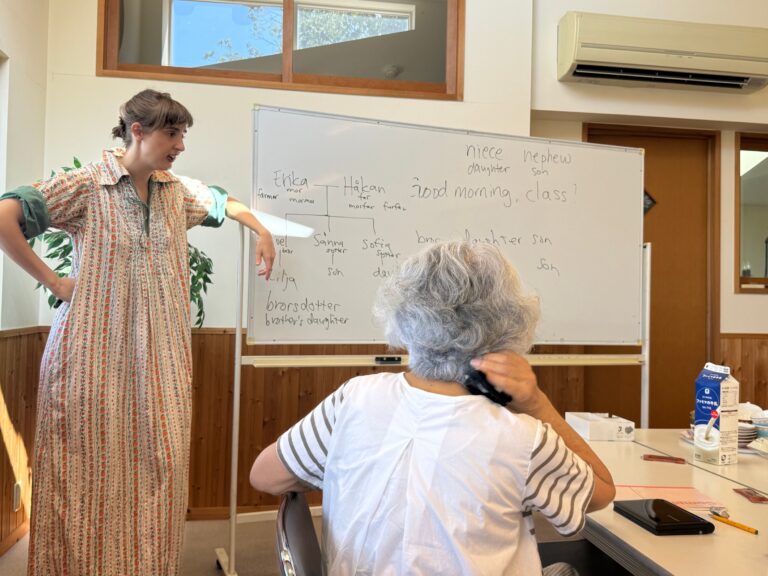 木曜は英会話の日！　今日の話題は「親戚」の呼び方についてでした！