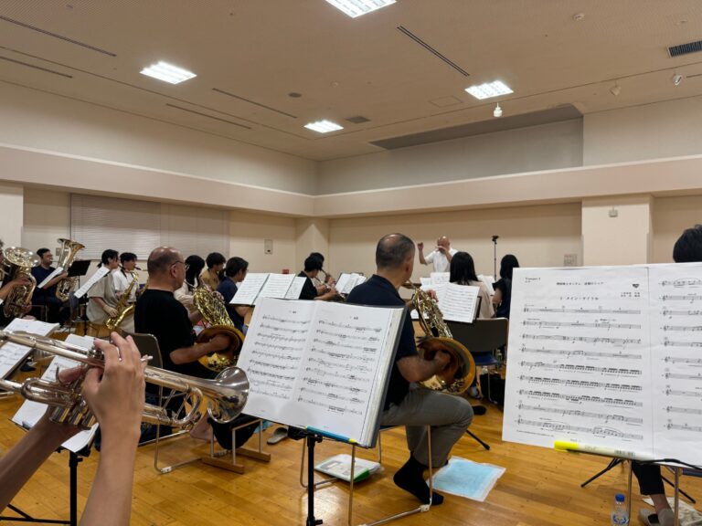 休日は、趣味の吹奏楽のお話を 　～トランペットに仲間が増えて7人になりました！～