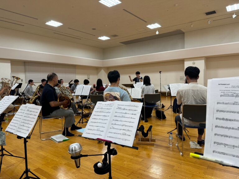 休日は、趣味の吹奏楽のお話を 　～昨日は新人歓迎会！仲間が増えるのは嬉しいですね！～
