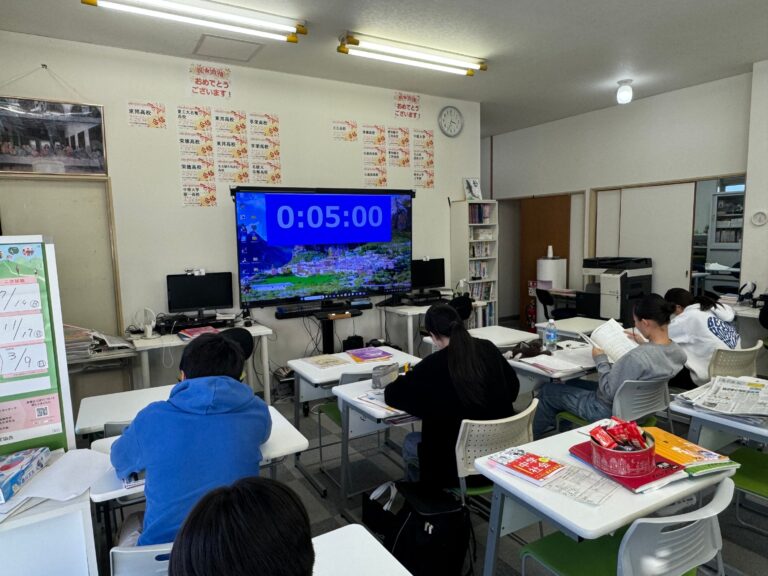 入試対策講座　第７回　定期テストが終わり当日点を上げることだけに専念できますね！