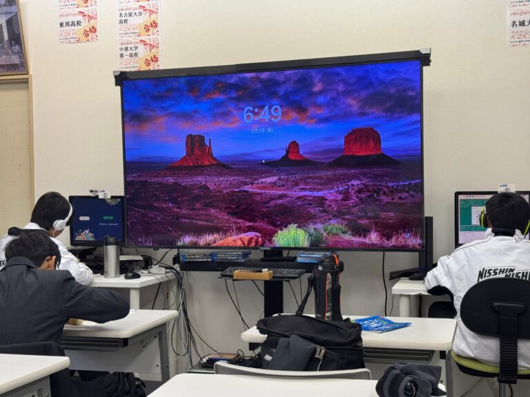 日進西中学校学年末テスト二日目、恒例の早朝学習会無事終了しました！