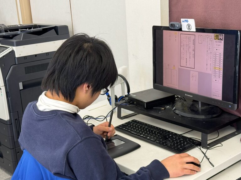 漢検CBTで中２生が３級にリベンジ受験してくれました！