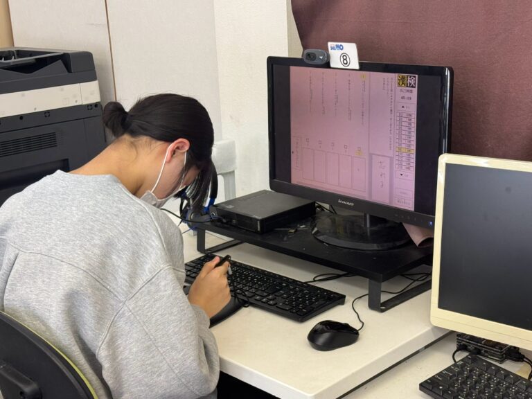 漢検CBTで中２生が５級に挑戦してくれました！