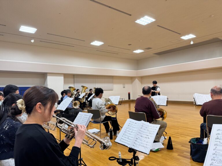 休日は、趣味の吹奏楽のお話を 　～次回の名東ウインドの演奏会のテーマは　-The Ballet-です！～