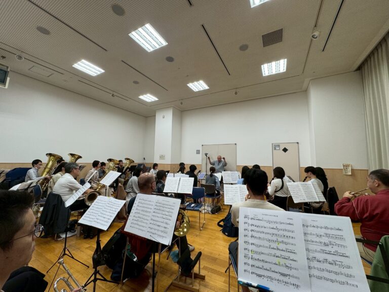 休日は、趣味の吹奏楽のお話を 　～バレエ音楽「ダフニスとクロエ」の初合奏でした～