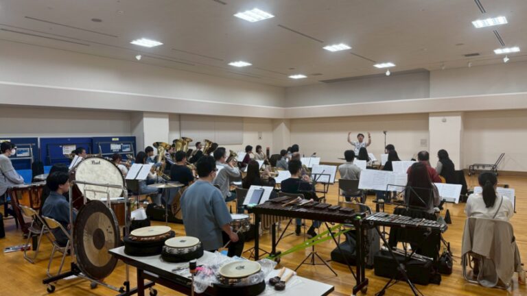 休日は、趣味の吹奏楽のお話を 　～引き続きバレエ音楽「ダフニスとクロエ」の合奏でした～