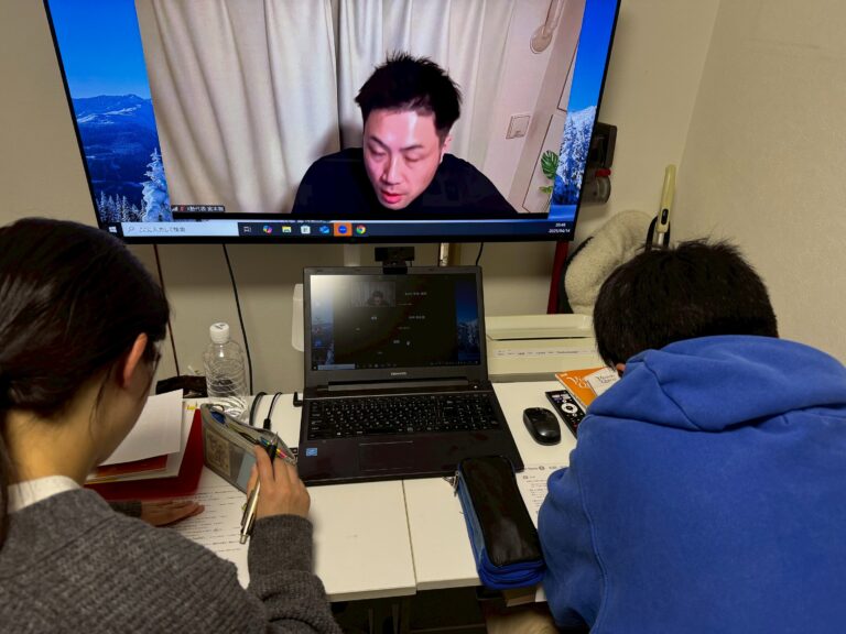 「英文法」を嫌いにならないために、塾内オンライン予備校で予習を進めています！