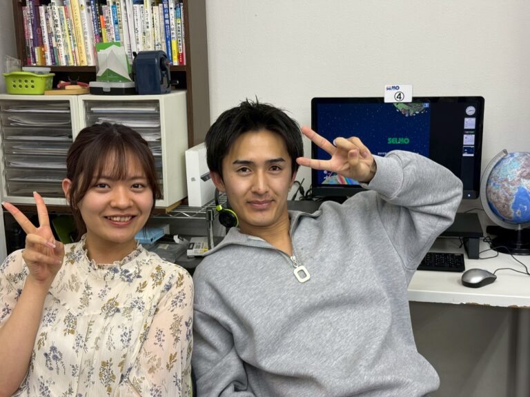 セルモで小中一緒に学んだ二人が、高卒・大卒それぞれのルートから同じ会社で働くことになりました！