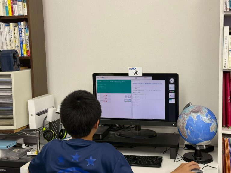 7月から入塾の中１生がテスト前に追加の体験を！　自ら学ぶ姿にお母さんもびっくりです！