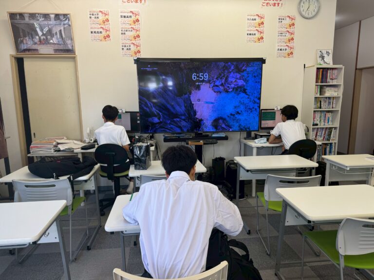 1学期　期末テスト初日、恒例の早朝学習会を実施しました！