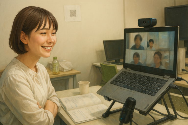 卒塾生が方眼ノートトレーナーとして講師デビュー！　中２，中３生らに無事方眼ノートを手渡せました！